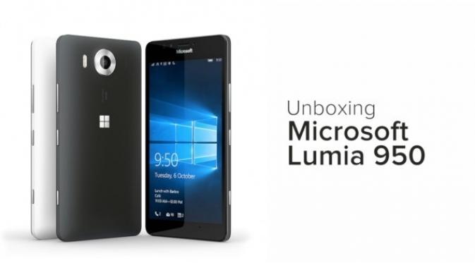 Unboxing Lumia 950